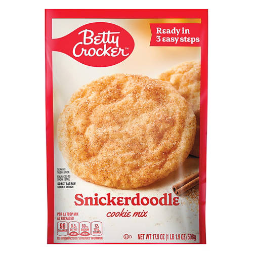 Betty Crocker Snickerdoodle Cookie Mix, 17.9 oz
